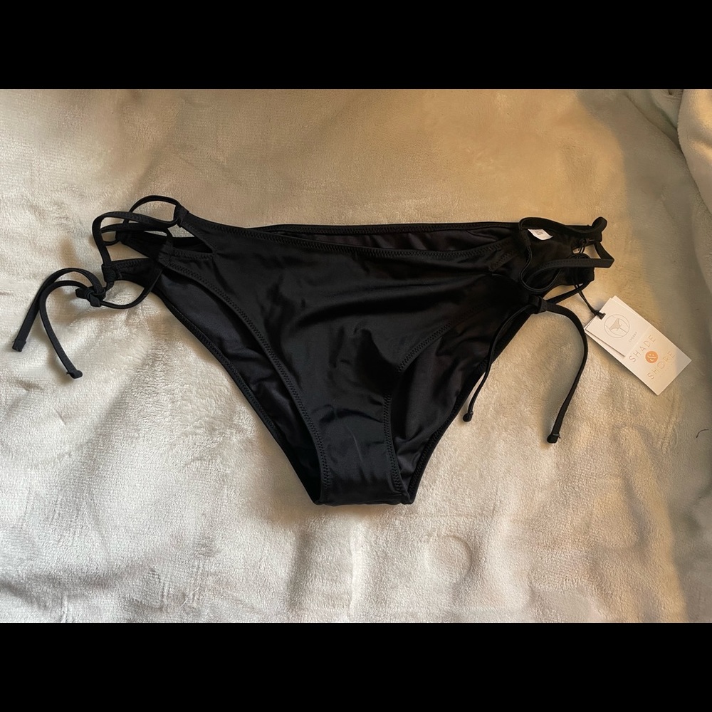 NWT black bikini bottoms from Target
